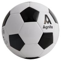 安格耐特（Agnite） F1203 机缝足球 5号球 68-71cm（单位：个）黑色＋白色