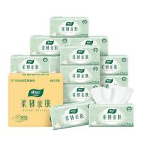 心相印（Mind Act Upon Mind） DT100 柔韧亲肤抽纸 塑装 3层 100抽/包 6包/提 3提/箱(单位：箱)