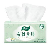心相印（Mind Act Upon Mind） DT100 柔韧亲肤抽纸 塑装 3层 100抽/包 6包/提 3提/箱(单位：箱)