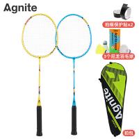 安格耐特（Agnite） F2101 羽毛球拍 670±3mm（单位：副）蓝色+黄色