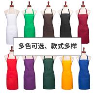 璞莉丝 PLS-W52 防污防油无袖挂脖围裙 65*75cm 均码（单位：条）颜色随机