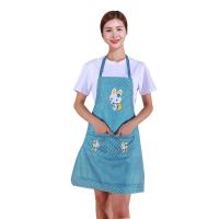 璞莉丝 PLSW001 桃皮绒卡通围裙 60*75cm （单位：条）颜色随机