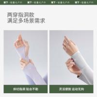 蕉下 AL36824 防晒袖套 材质锦纶/尼龙(聚酰胺纤维) 浅紫色（单位：对)