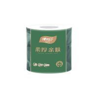 心相印（Mind Act Upon Mind） 卷纸（柔厚亲肤）四层100克16卷装卷筒卫生纸 BT100 16卷/箱 (单位:箱) 新旧包装随机发货