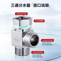 潜水艇（Submarine） FH1/2F*1/2M 三通分水器一进二 4分进出水口  （单位：个）