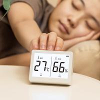得力（deli） LE501-WH 室内温湿度表 88*69*20mm  (单位：个 )白色