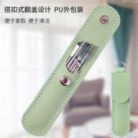 艾逸瑶选 GJ-8010 菲比采耳工具9件套 收纳包*1 U型套耳勺*1 长柄挖耳勺*1 四环螺旋*1 弹簧按摩*1 小号挖耳勺*4 （单位：套） 绿色