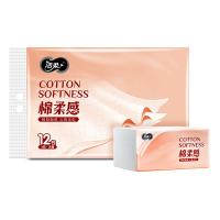 洁柔（C&S） DR001-12 软抽 80抽3层 12包/提 (单位：提) 粉色