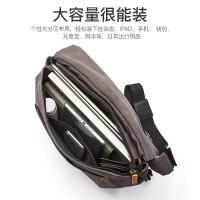 波斯丹顿（BOSTANTEN）BJ1202041 单肩斜挎包帆布大学生单肩包 340mm*250mm*90mm（单位：个）灰色