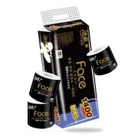 洁柔（C&S） BJ168-10 黑face卷纸 140克/卷 10卷/提（单位：提）