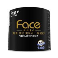 洁柔（C&S） BJ168-10 黑face卷纸 140克/卷 10卷/提（单位：提）