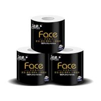 洁柔（C&S） BJ168-10 黑face卷纸 140克/卷 10卷/提（单位：提）