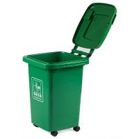 科力邦 KB1035 大号加厚户外垃圾桶 50L 绿色 (单位:个)