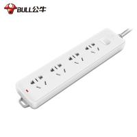 公牛（BULL） GN-410 插排 2500W 白色（单位：个）