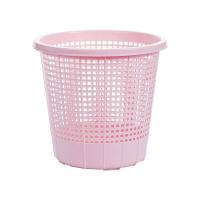 茶花（CHAHUA） 1205 手提式无盖垃圾桶 中号 28*25.5CM (单位: 个)红色、咖色、蓝绿色颜色随机发