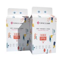 洁丽雅（grace）MRJ781一次性洗脸巾干湿两用擦脸巾居家洁面巾悬挂式加厚洗面巾200抽（单位：包)