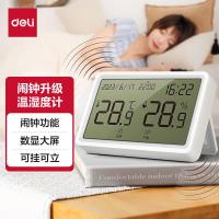 得力（deli） LE506 温湿度计 LCD（单位：台）白色