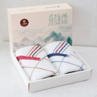 洁丽雅（grace） 毛巾国风礼盒2条装 76*34cm （单位：盒）颜色随机 新老包装随机发货