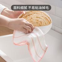 茶花（CHAHUA）  抹布去油污百洁布棉柔洗碗布超值装  30*30cm 5片/包 （单位：包）颜色随机发货