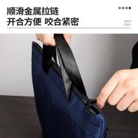 得力（deli） P05840 公文包 手提包 290*390mm 蓝色（单位：只）