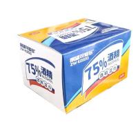 可爱多 75%酒精湿巾  140mm*180mm 20片/盒  (单位：盒 ) 新老包装随机发货
