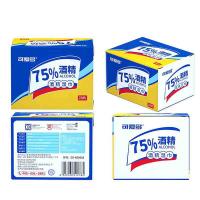 可爱多 75%酒精湿巾  140mm*180mm 20片/盒  (单位：盒 ) 新老包装随机发货