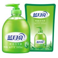 蓝月亮  芦荟抑菌 洗手液500g瓶+500g袋装/组（单位：组）