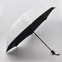 米薇可（MIEIVC） M-001 金羽黑胶伞 55cm*8K 颜色随机 （单位:把）