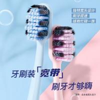 舒客 ZHS-KG02 宽头高密旋洁牙刷 2支装（单位：组）新老包装和颜色随机发货