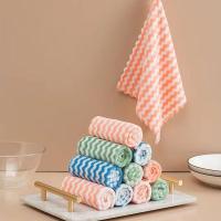 艾逸瑶选 JQ-0111 逸洁珊瑚绒洗碗布 30*30cm5片装 混色（单位：袋）新老包装随机发货