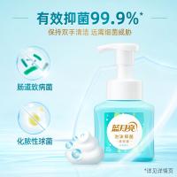蓝月亮 氨基酸抑菌 泡沫洗手液 鲜果薄荷 255ml 蓝色（单位：瓶）