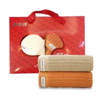 恒源祥（HYX） 2GT12703 毛巾双条装 尺寸33*70cm*2 材质纯棉 （单位：盒） 多色随机