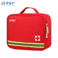 爱备护 ABH-L006A 医疗+防暑降温包救包  20cm*16cm*7cm 内含：碘伏 酒精片 止血带 创可贴 纱布 绷带 胶带 别针 口罩 急救毯 冰袋 退热贴 风油精等 （单位：套）红色