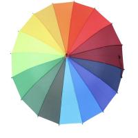 米薇可（MIEIVC） M-306 彩虹伞 130cm (单位: 把)彩虹色