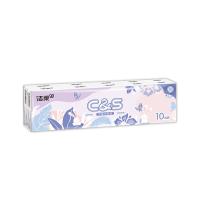 洁柔（C&S）CM205-10A迷你手帕纸8片3层 10包/条（单位：条）
