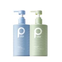 柏缇（POTE） 海盐净透+北非雪松 控油洗沐套装 505ml/瓶 2瓶/套(单位：套) 包装随机