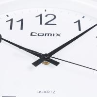 齐心（COMIX） L821 挂钟 14寸 35cm（单位：个）黑