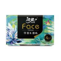 洁柔（C&S） BR088-16E 抽纸 艺术油画 Face柔韧 4层 90抽*16包 （单位：箱）