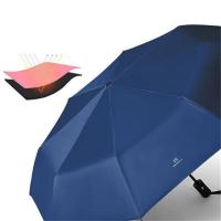 金丝莉（KINTHERI） JS-CG122803 多功能防晒晴雨两用伞 55*8K (单位: 把)蓝色