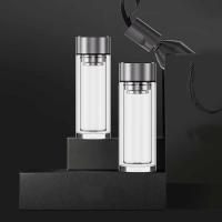 皖亭 WT-YSSB-2001 雨伞玻璃杯套装 28cm+320ML 曜石黑（单位：套 ）水杯320ML*1+雨伞*1