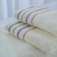 皖亭 WTJF-1006 爱生活毛巾三件套 毛巾70*34CM*2，浴币140*70CM 随机色 (单位:套)
