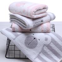 金号（KING SHORE）卡通A类纯棉儿童毛巾2条装 74*34cm （单位：组）红+灰
