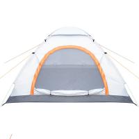车管家 GJ-2203 户外自动式抛帐帐篷 200*150*100cm 银白+橙黄（单位：顶）
