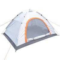 车管家 GJ-2203 户外自动式抛帐帐篷 200*150*100cm 银白+橙黄（单位：顶）