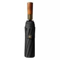 米薇可（MIEIVC） M-304  木柄三折晴雨伞 60cm*10K （单位：把）颜色随机