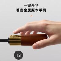 米薇可（MIEIVC） M-304  木柄三折晴雨伞 60cm*10K （单位：把）颜色随机