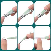 艾逸瑶选 GJ-8014 娜塔莎PLUS马卡龙修容修甲工具 13件套(单位：套) 美容剪+掏耳勺+大号指甲钳+平口指甲钳+粉刺针+死皮叉+小关刀+斜口指甲钳+双头挑+修甲锉+锯齿创足刀+收纳包