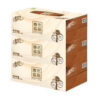 清风 B339A18盒装抽纸原木纯品 180抽/盒 3盒/提 12提/箱（2层）（单位：箱）