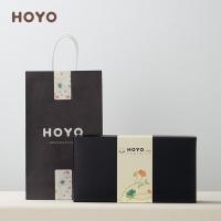 厚祐（HOYO） 2508 长绒棉毛巾2件套 33*72cm*2条 (单位:盒) 浅咖+深咖