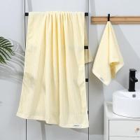 恒源祥（HYX） 2GY5132 柔洁套巾 毛巾33*70cm*2 浴巾70*140cm 浴巾+毛巾 (单位:套) 多色随机